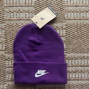 Nike Purple Beanie Hat